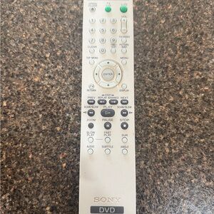 Sony White DVD Remote Control RMT-D175A